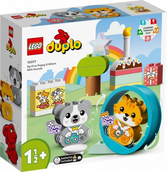 Lego Duplo Môj Prvý Psík A Mačička S Zvukmi