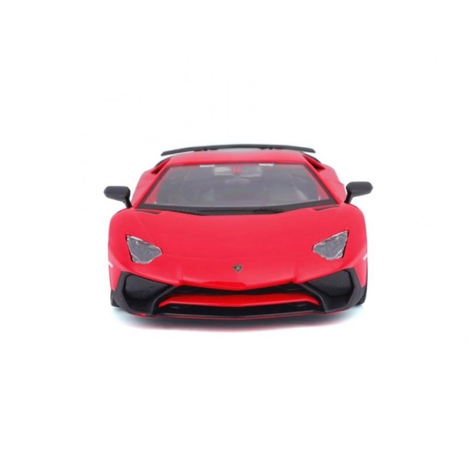 Bburago Lamborghini Aventador červené 1:24