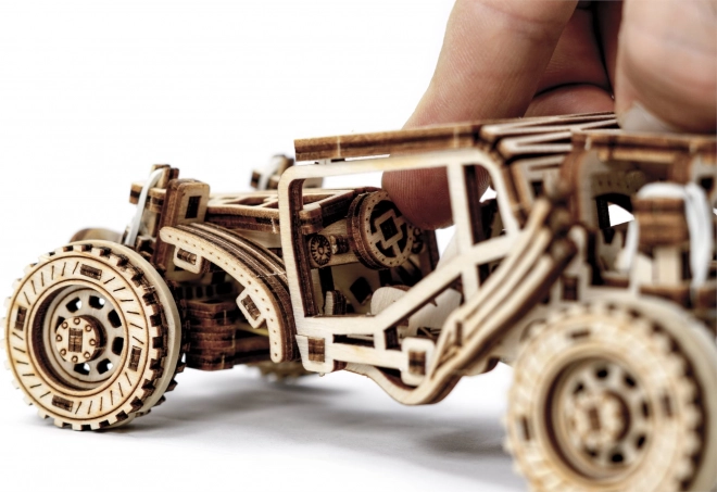 Drevené 3D Puzzle Automobil Buggy