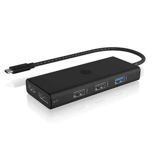 Stolová dokovacia stanica 9v1 HDMI, DP, CR, Typ-C