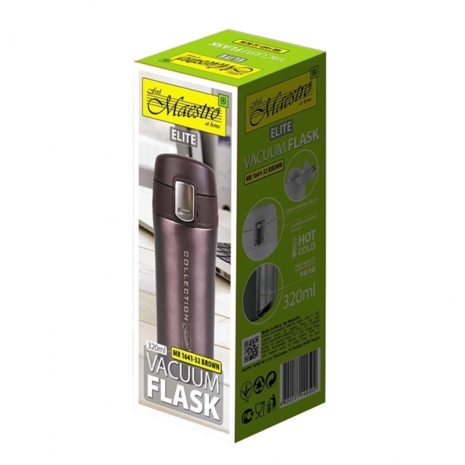Termohrnček Maestro hnedý 320 ml