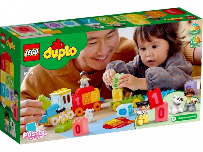 LEGO Duplo 10954 Vláčik s číslami - Učíme sa počítať