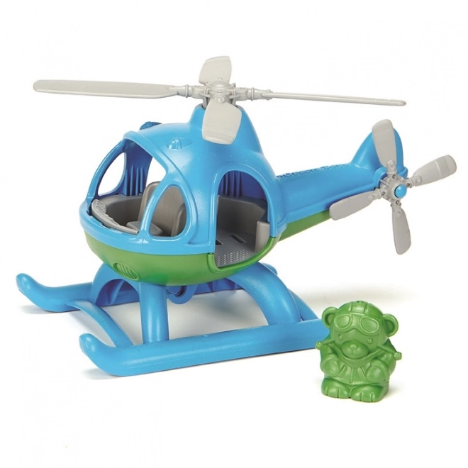 Vrtuľník Modrý Green Toys