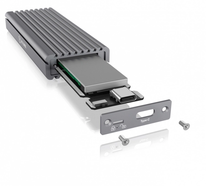 Icy Box externé puzdro pre SSD M.2 NVMe s USB‑C 10 Gb/s