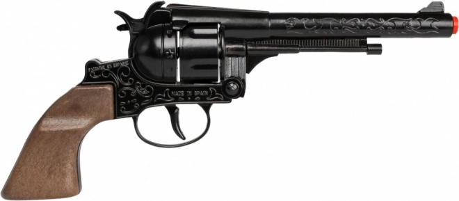 Kovbojský kovový revolver 12 nábojov Gonher