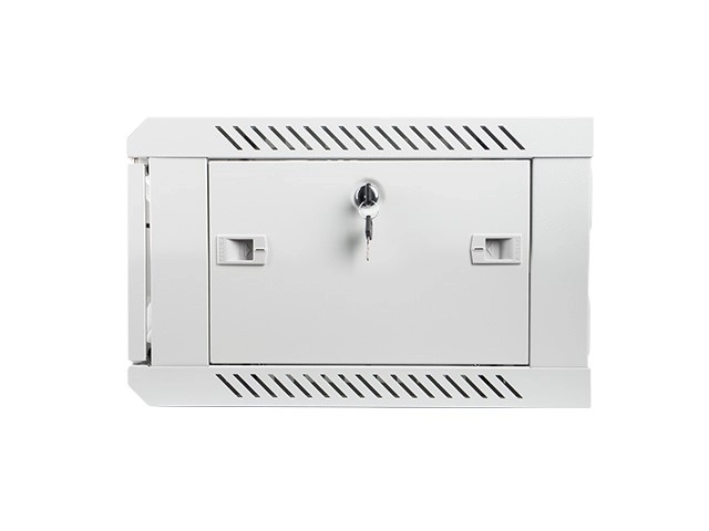19'' 4U nástenná inštalačná skriňa 600X450mm (sklenené dvere) – Šedá