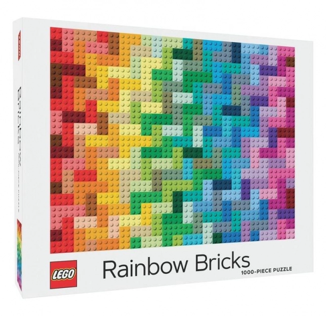 Puzzle LEGO Rainbow Bricks 1000 dielikov