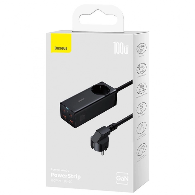 Baseus nástenná nabíjačka GaN3 Pro 100W