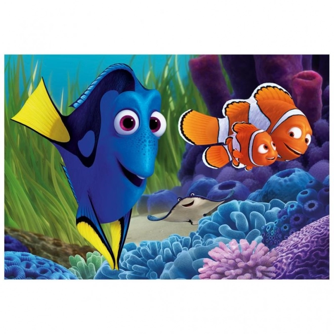 Puzzle Hľadá sa Dory 2x77 dielikov