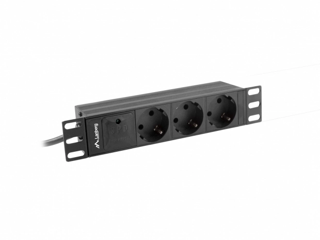 Listwa napájacia Rack PDU 10 palcov 1U 3x Schuko 2m
