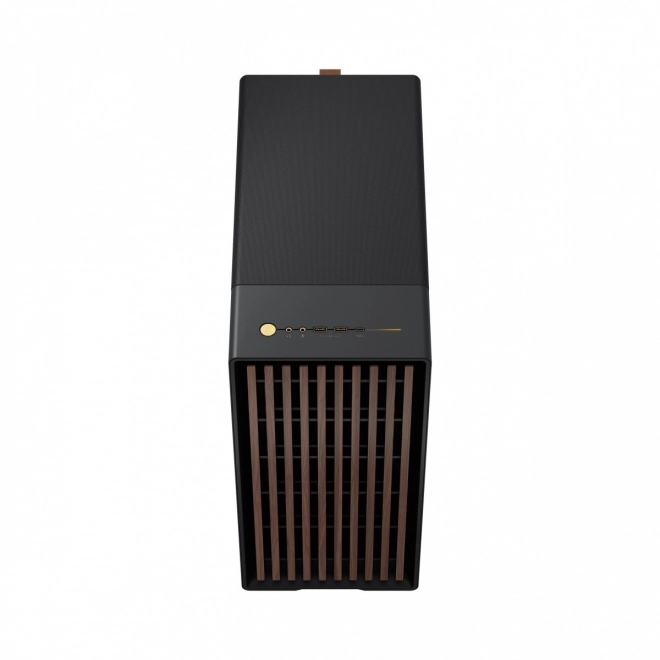 Fractal Design skrinka North čierna s drevenými prvkami