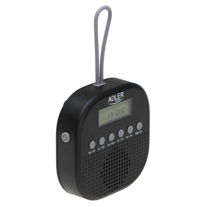 Wodoodporne rádio FM Adler