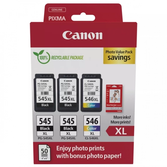 Canon viacbalenie fotografická atramentová sada XL