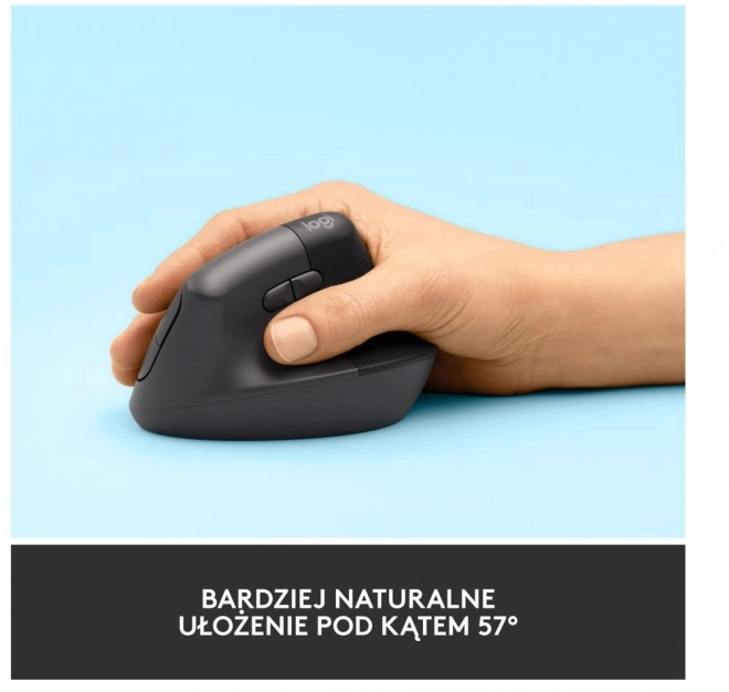 Ergonomická vertikálna myš Logitech Lift pre pravákov