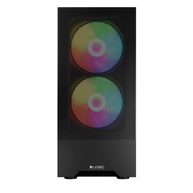 Skrinka Arya ARGB USB 3.0 Midi Tower čierna