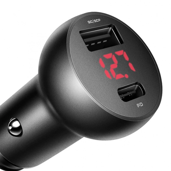 Autonabíjačka USB-A + USB-C 30W