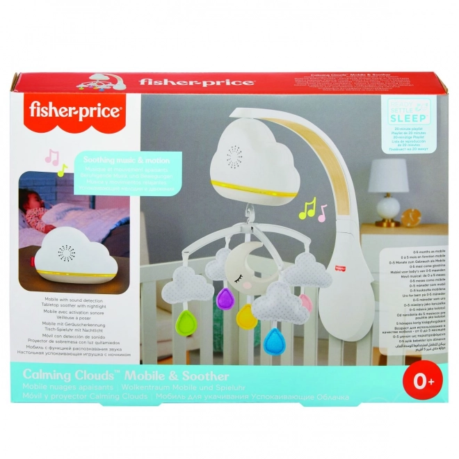 Kolotoč Fisher-Price nad postieľku - oblaky