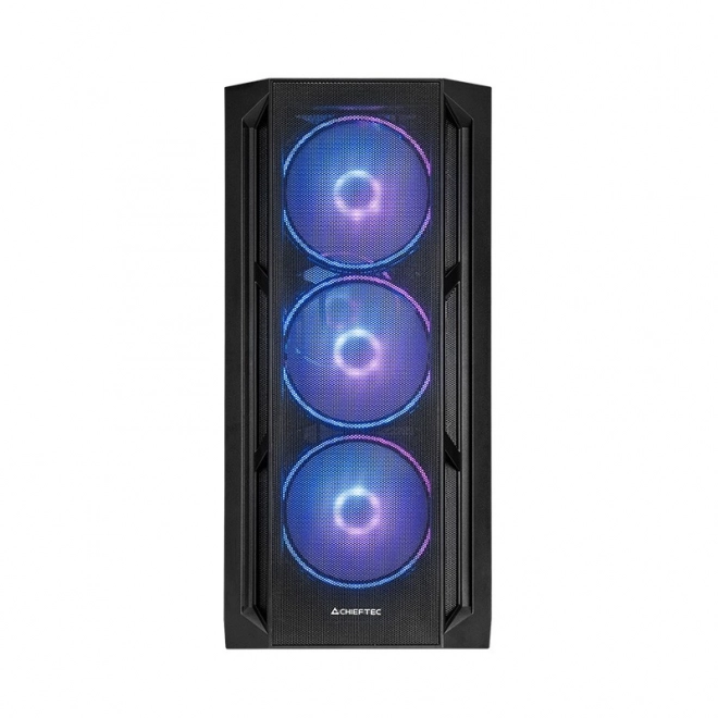 Púzdro Chieftec Lumo s ARGB ventilátormi