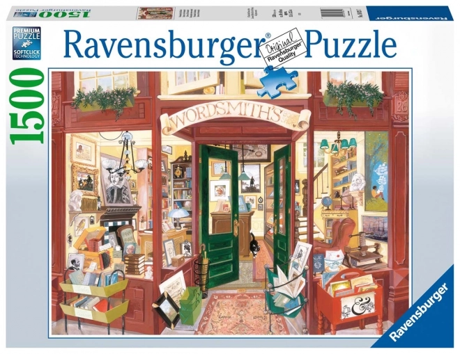 Ravensburger - Puzzle 2D 1500 Knižnica Wordsmith