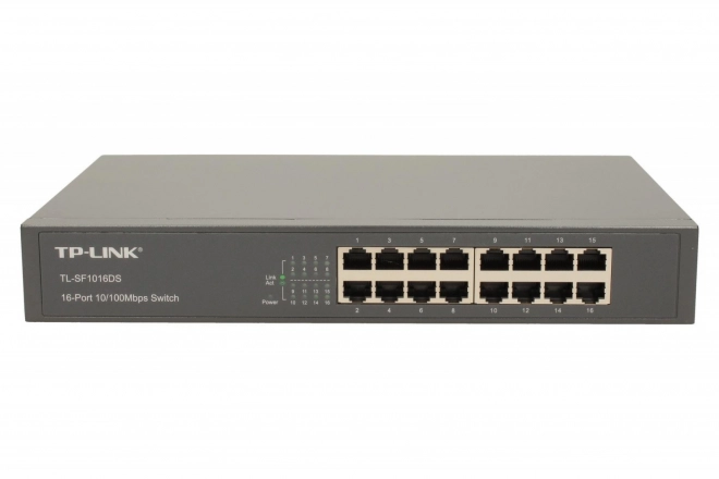 Prepínač TP-LINK TL-SF1016DS 16 portov 10/100Mbps