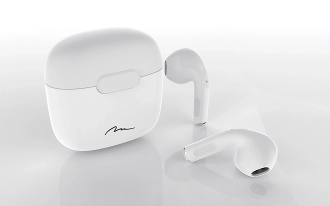 Bezdrôtové slúchadlá do uší Media-Tech R-Phones TWS USB-C biele