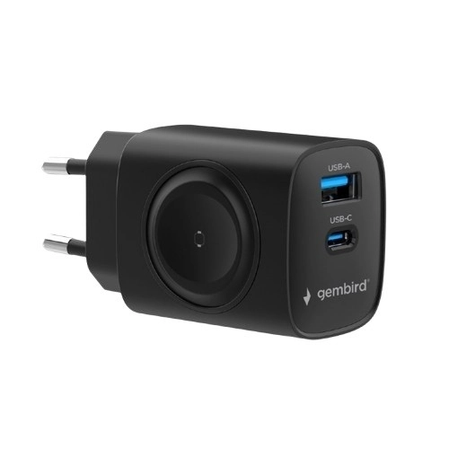 Univerzálna USB nabíjačka 20W PowerDelivery Quick Charge 3.0 čierna