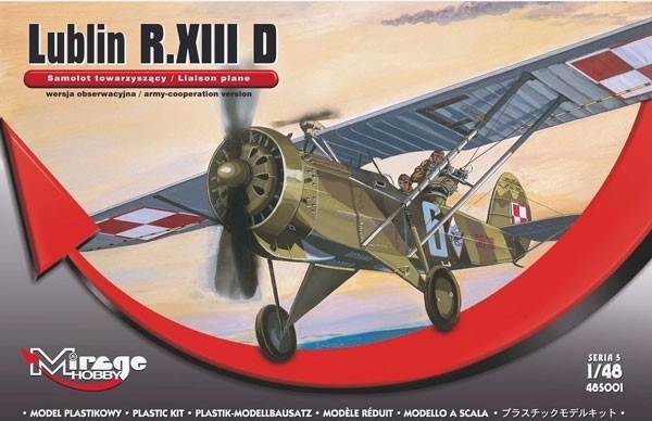 Model plastového Lietadla Lublin R-XIIID