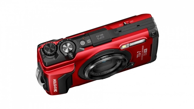 Červený fotoaparát TG-7