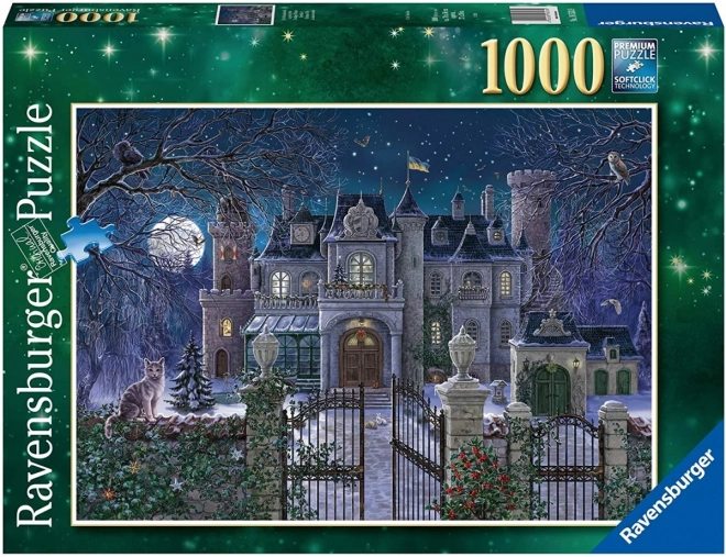 Ravensburger puzzle Vianočná vila 1000 dielikov