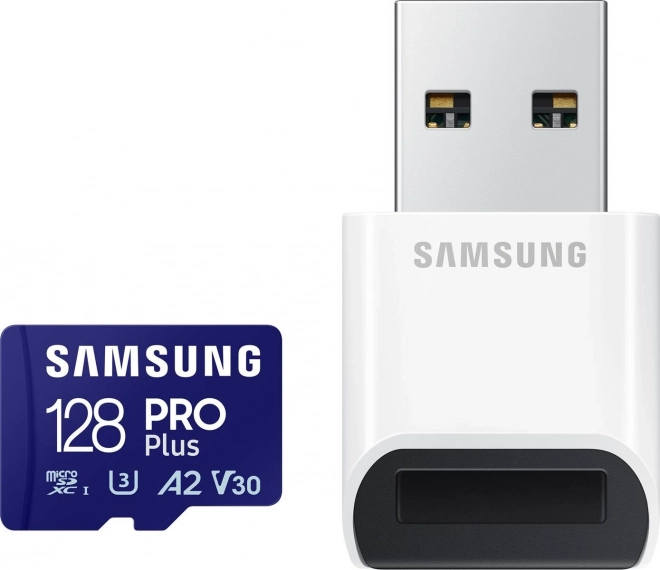 Samsung PRO Plus microSDXC 128 GB pamäťová karta so čítačkou