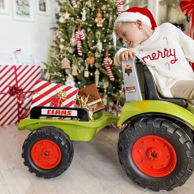 FALK Šliapací traktor Claas Arion 430 s ťažným zariadením