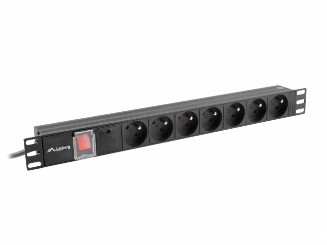 Listva zasilania Rack 19" 1U Lanberg