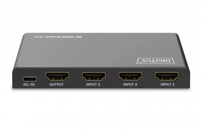 Preklápač HDMI 8K 3x1 s diaľkovým ovládaním