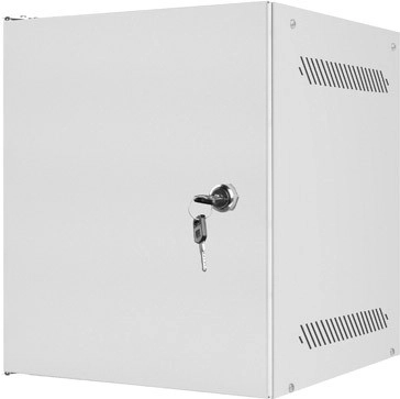 LANBERG nástenná 10″ skriňa 6U, 280 × 310 mm, sivá