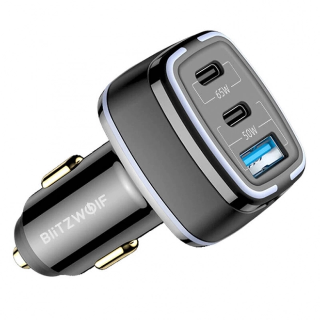 Nabíjačka do auta 115W s 3 portami USB PD