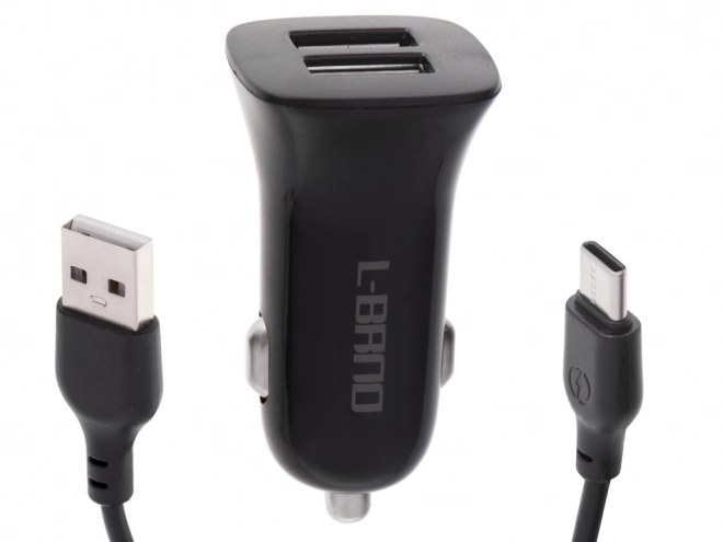 Duálna nabíjačka do auta s rozhraním USB typu C