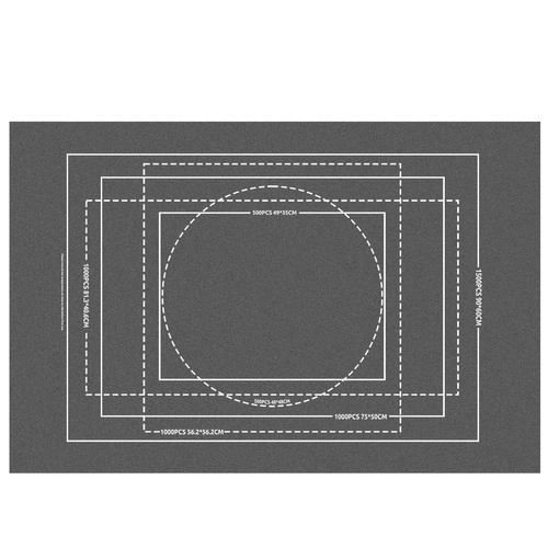 Mata na skladanie puzzle Malatec