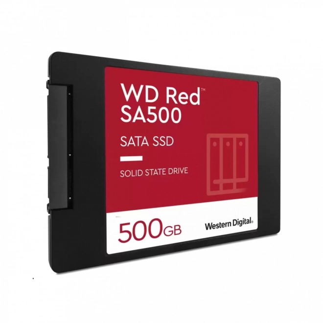 Červený SSD Disk 500GB SATA