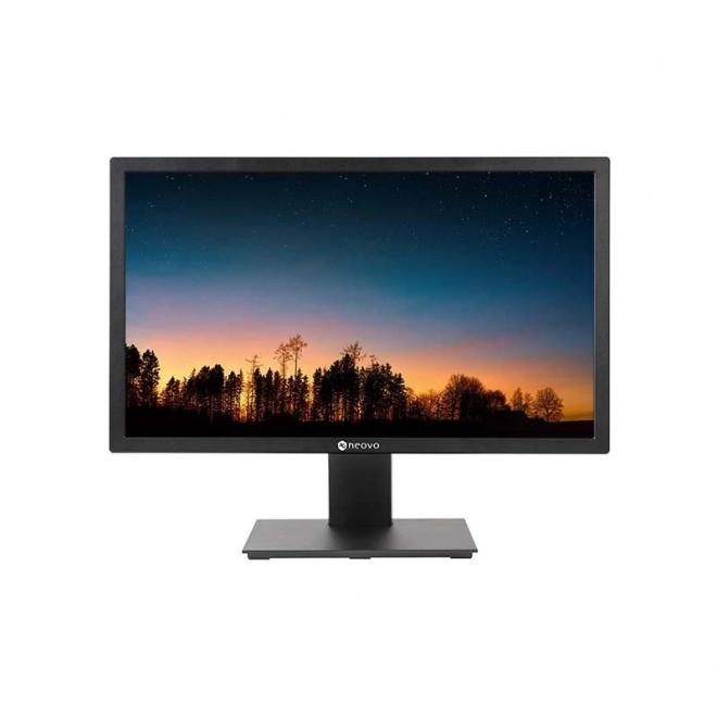 Monitor 24 palcov s HDMI VGA čierny