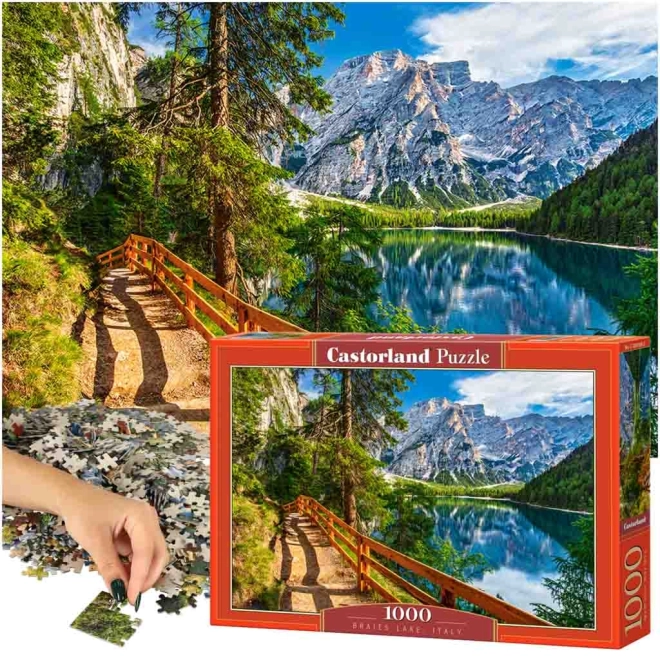 Puzzle Braies Lake Taliansko