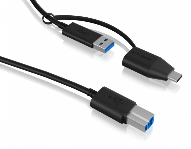 Stolová stanica ICY BOX pre SSD/HDD s konektorom USB-C/A