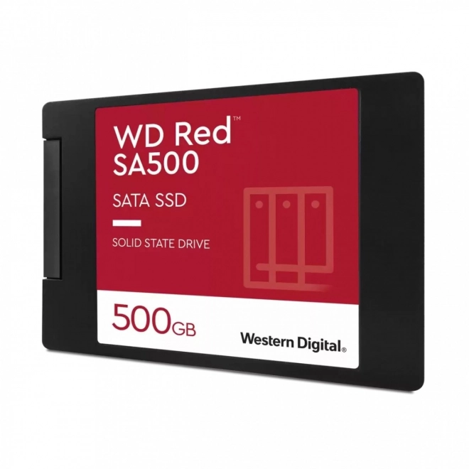 Červený SSD Disk 500GB SATA