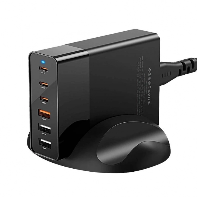 Nástenná nabíjačka Blitzwolf BW-S25, 75W, 3x USB, 3x USB-C