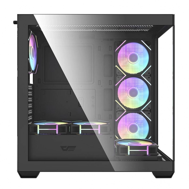 Počítačová skriňa Darkflash DS900 s ARGB ventilátormi