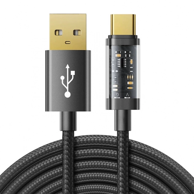 USB-C kábel Joyroom 3A, 1,2 m čierny