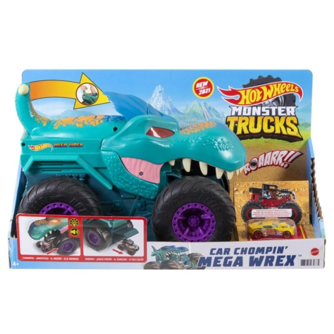 Dino mega truck s chrumkacou akciou