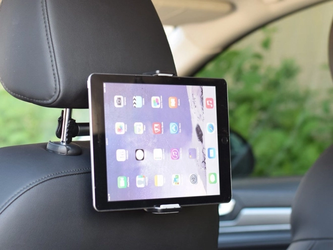 Držiak do auta na tablet a telefón na opierku hlavy