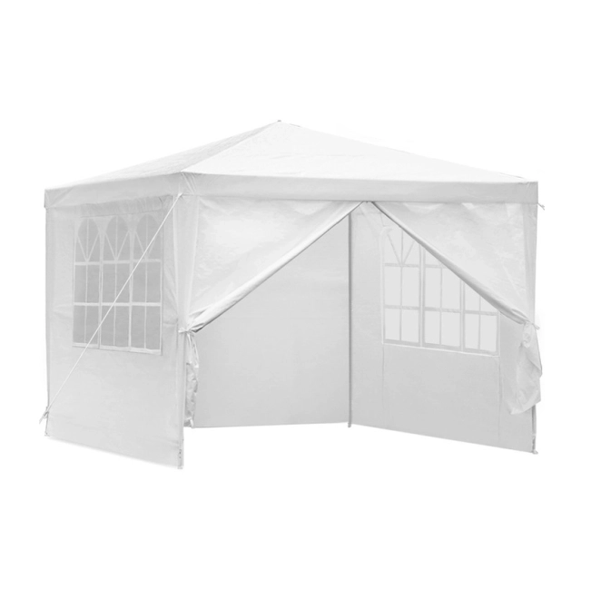 Pavilón Záhradný Stan 3x3 m Biely