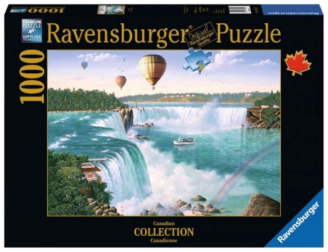 Ravensburger Puzzle Niagarské vodopády 1000 dielikov