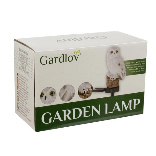 Dekoratívna solárna lampa